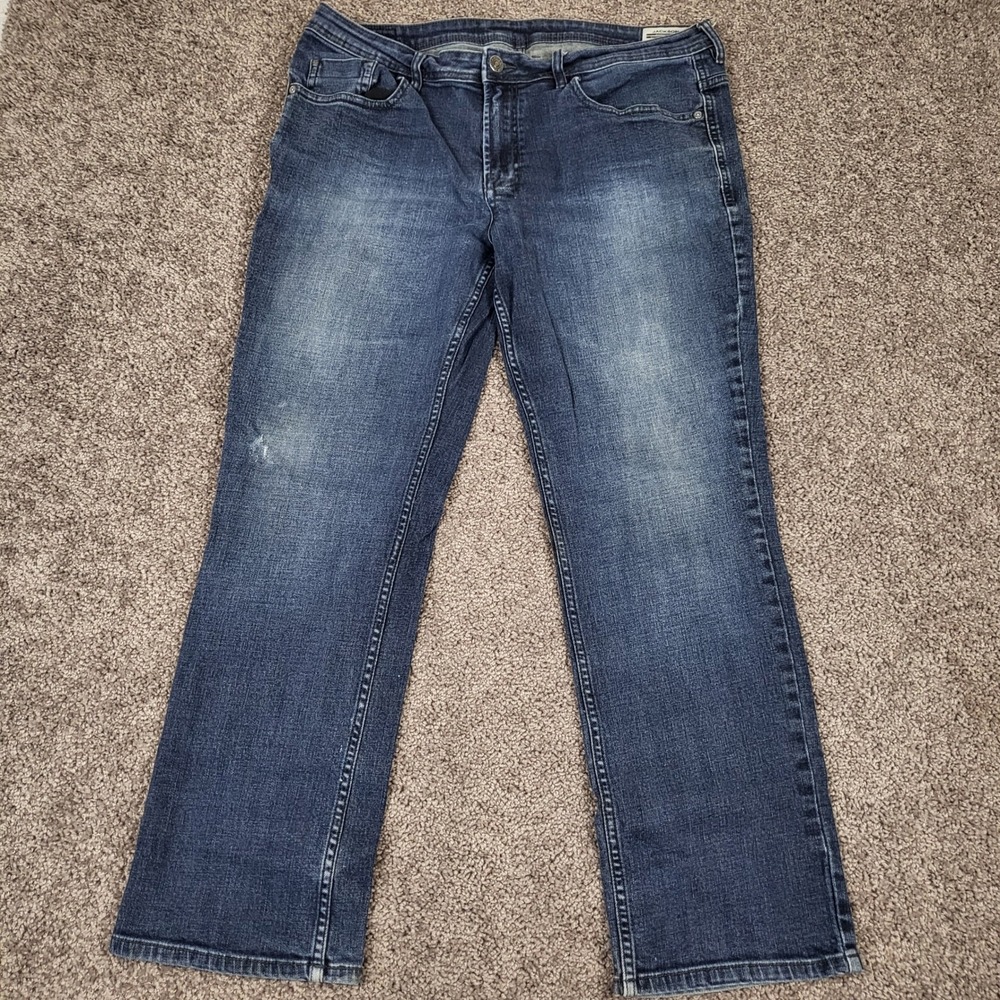 Buffalo David Bitton Men's Jackson-X Straight Jeans Blue Size 38x32 Fits 38x30